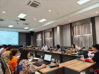 1. ประชุมบุคลากรประจำสำนักบริการวิชาการและจัดหารายได้ ครั้งที่ 1/2568 วันที่ 9 มกราคม 2568 ณ ห้องประชุม KPRU HOME ชั้น 1 สำนักบริการวิชาการและจัดหารายได้